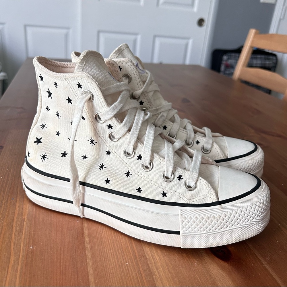 Converse Crystal Energy High Top Lift Platforms